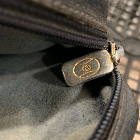 GUCCI GG Canvas Web Sherry Line Shoulder Bag Beige Red 89.02.055 Authentic - Picture 7 of 13